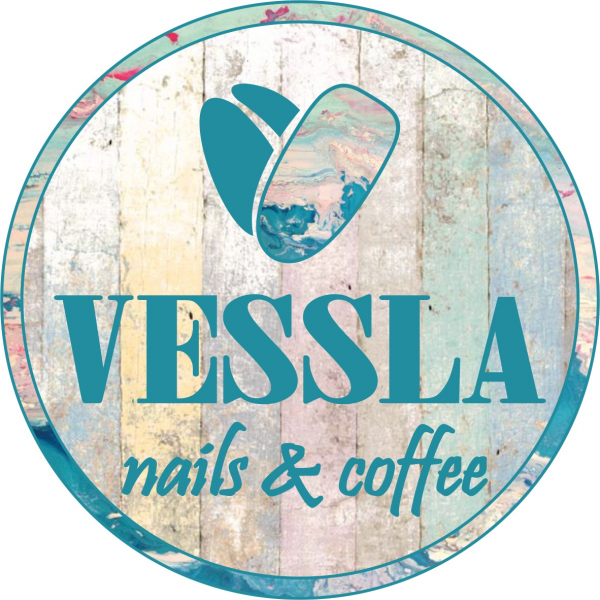 Логотип компании VESSLA nails &amp; coffee